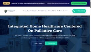 Knightsbridge Healthcare website homepage screenshot